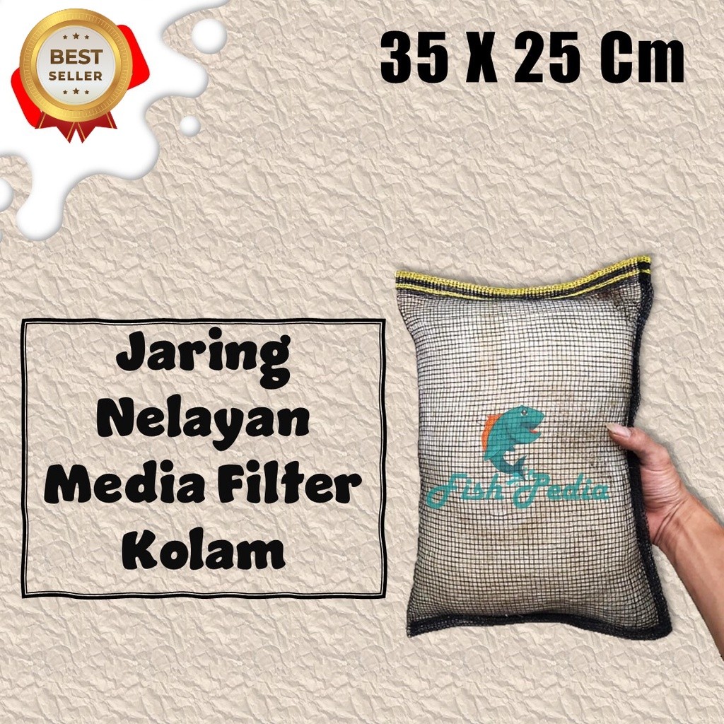 Jaring nelayan media filter / jaring bekas nelayan filter kolam koi
