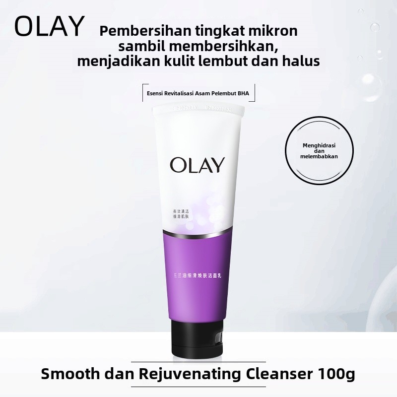 

Olay Pelembab Kulit/glowing / Anti Aging Cleanser 100g