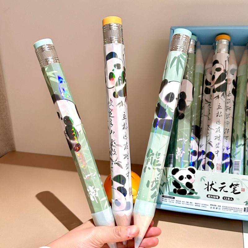 

(33cm) pensil Hb jumbo Sanrio pensil besar cinamorol kuromi pompurin melody