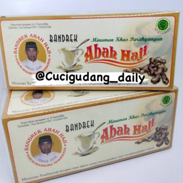 

BANDREK CIWIDEY ABAH AJI HARGA 1 BOX ISI 12 SACHET 100% ORIGINAL