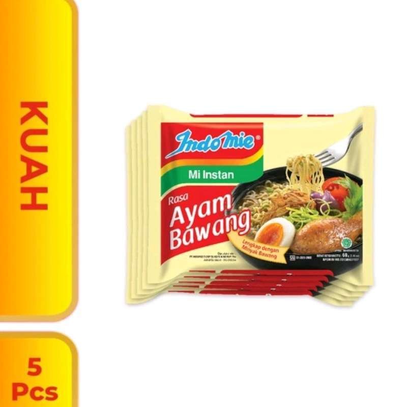 

Indomie Kuah Ayam Bawang 5 Pcs