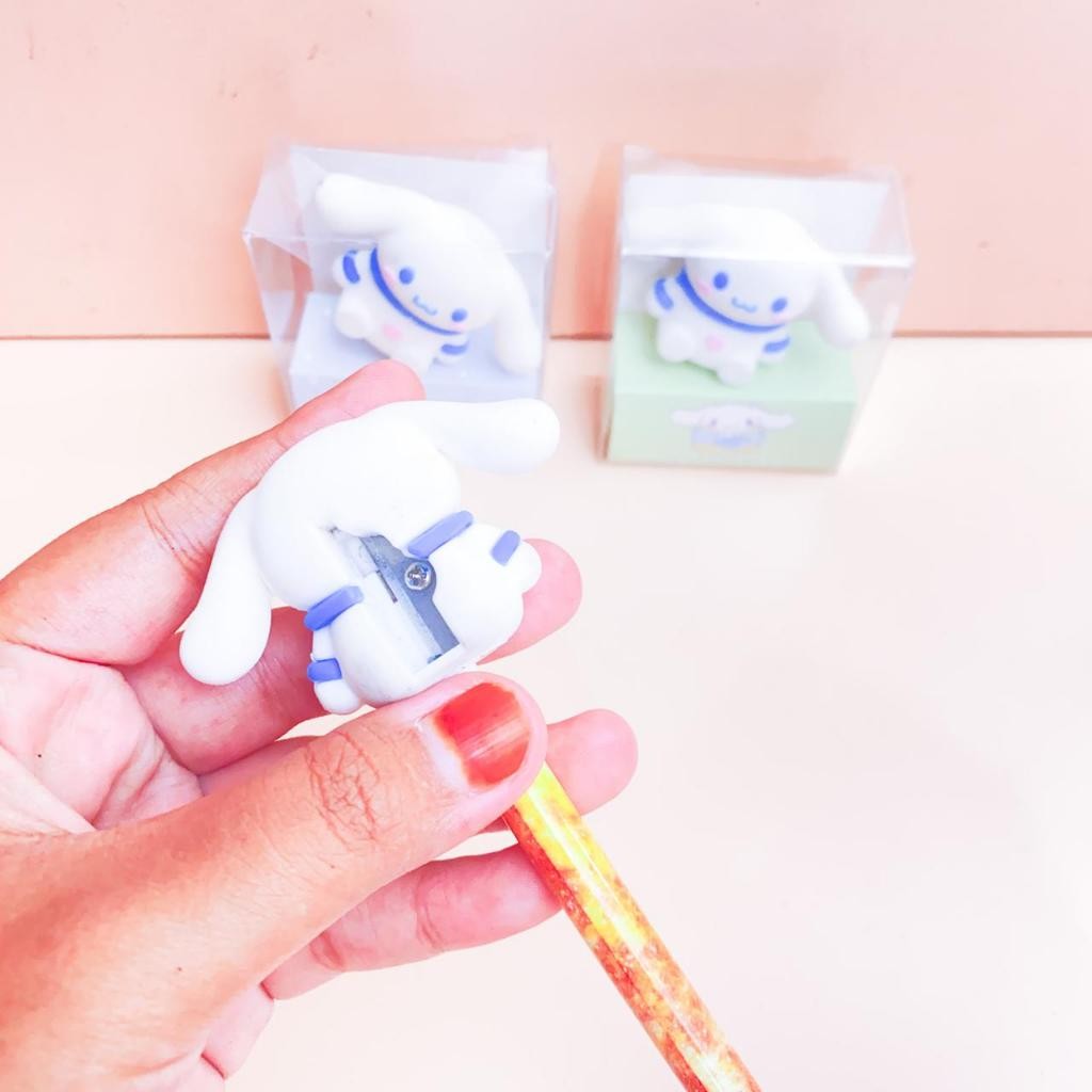 

THE VIRAL STORE Karet Penghapus Setip Hapusan dan rautan Serutan Sanrio CINAMOROLL 2 in 1 ER-1498