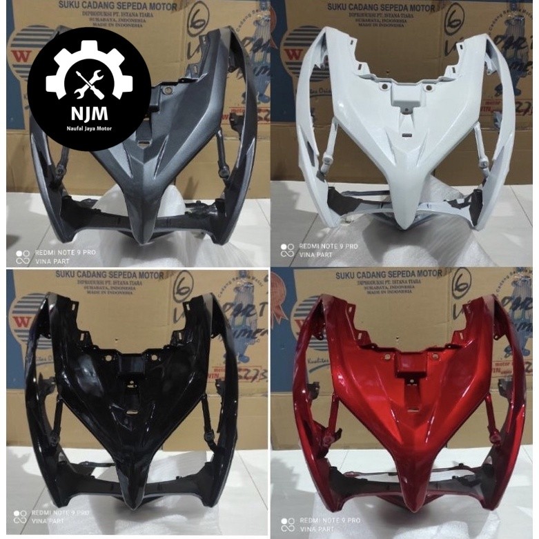 Tameng Vario Techno 125 PGMFI 2011 2012 2013 2014 | Panel Besar WIN | cover motor honda original old