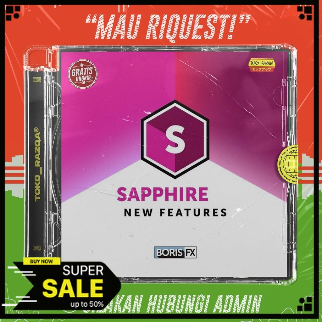 BORIS FX SAPPHIRE 2021 - 2022 FOR AFTER EFFECTS / PREMIERE PRO / PHOTOSHOP / SONY VEGAS / DaVinci Re