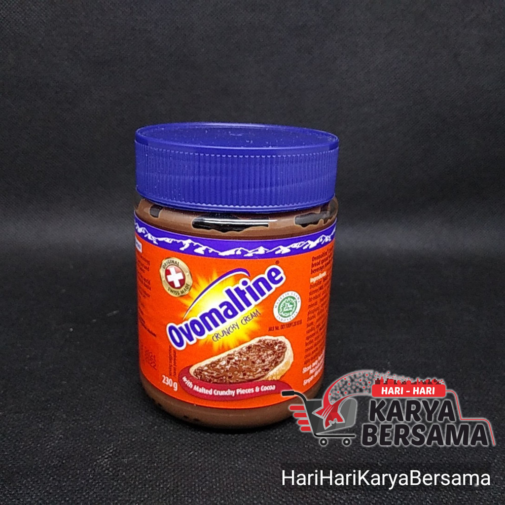 

SELAI COKELAT OVOMALTINE SELAI CRUNCHY CREAM 230GR