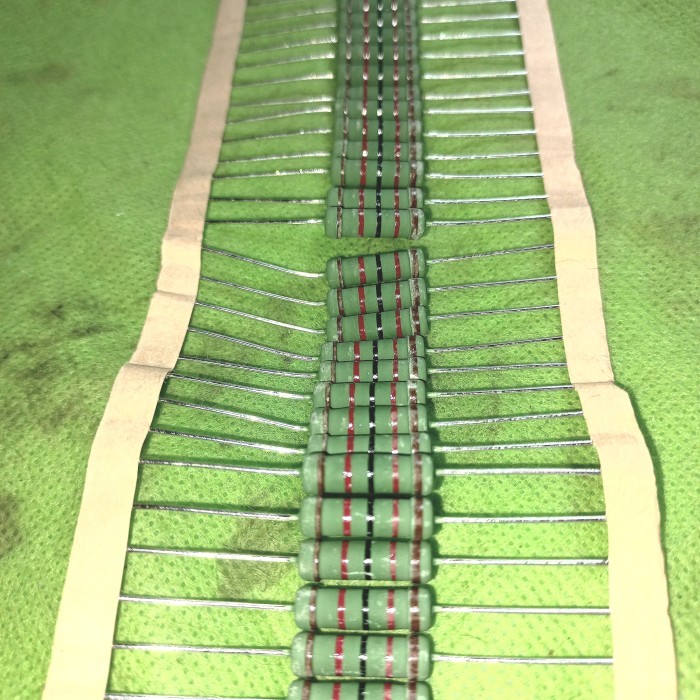 resistor R 12K hijau ORIGINAL JAPAN 12 K 2watt 2 watt 2wat 2W wat kilo A