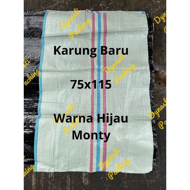 Karung Plastik 100 Kg Karung Baru Ukuran 75 x 115 75x115 Cream