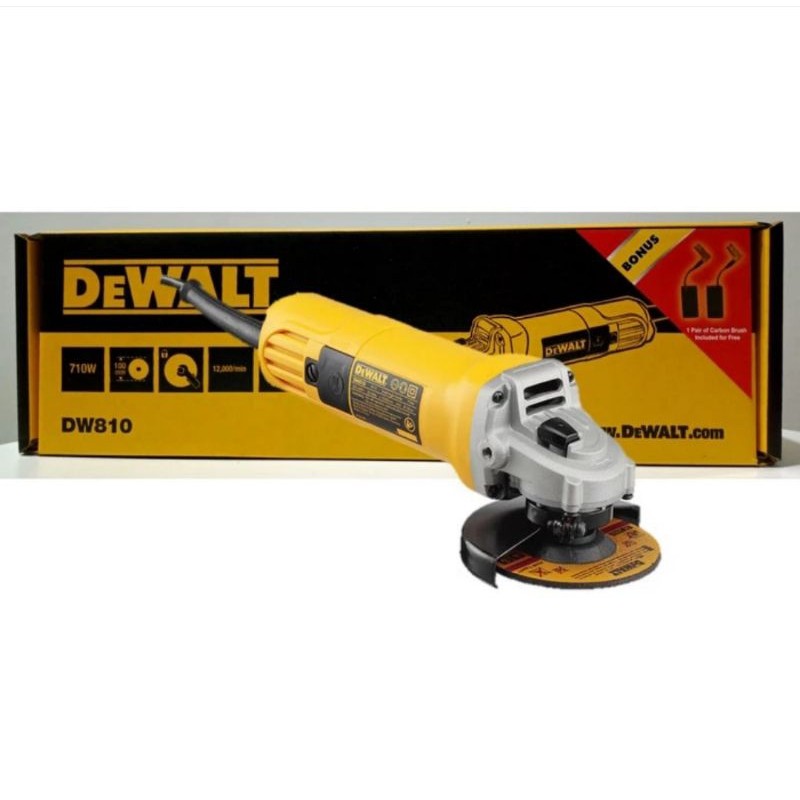 Dewalt Mesin Gerinda Tangan 4" DW810/Dewalt Angle Grinder 4" DW810