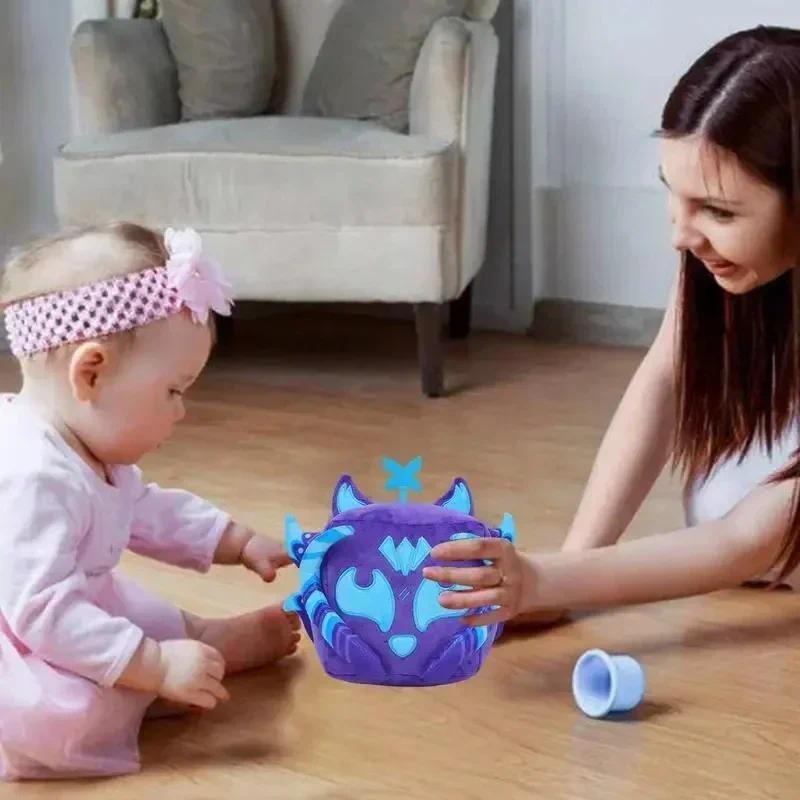 Blox Fruits Plush Toy Sound Sand Barrier Leopard Kitssune Fruit Soft Stuffed Hot Game Box Plushies F