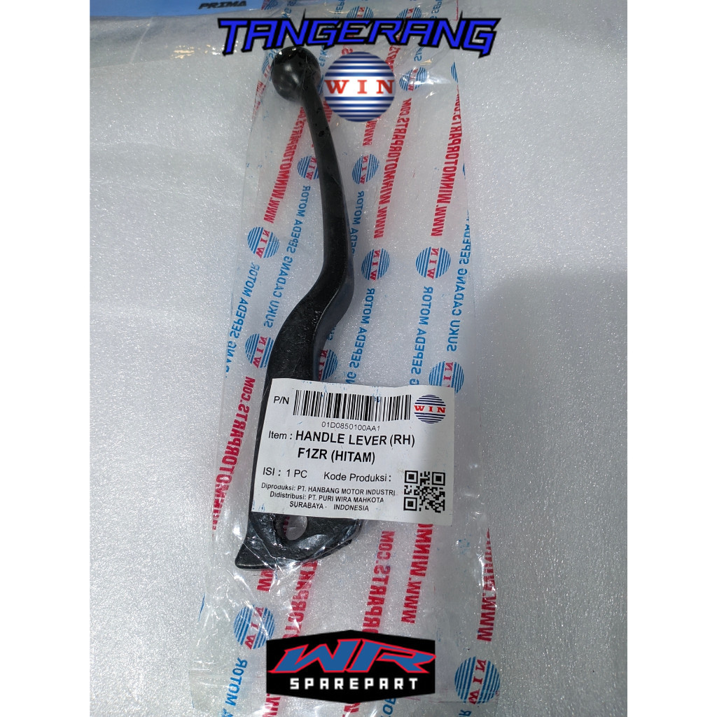 Handel Rem Kiri / Kanan F1Z R 2001 2002 2003 2004 2005 Warna Hitam | brake handle lever silver WIN |