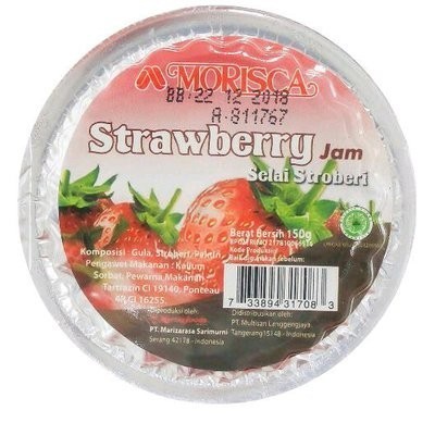 

New Item MORISCA STRAWBERRY JAM CUP 150G