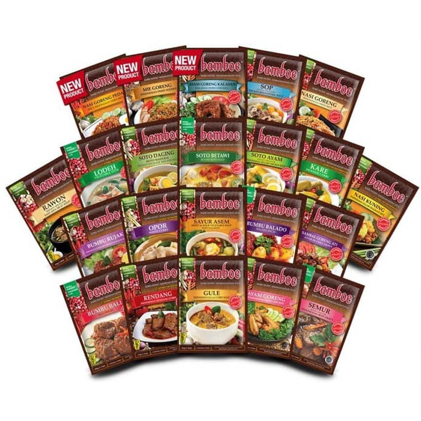 

Bamboe Bumbu Dapur All Varian Rawon Rendang Balado Nasi Goreng Soto Gule Opor Kare