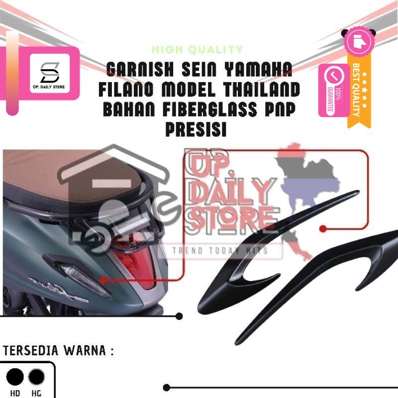 Garnis Sein Grill Yamaha Grand Filano Model Thailand