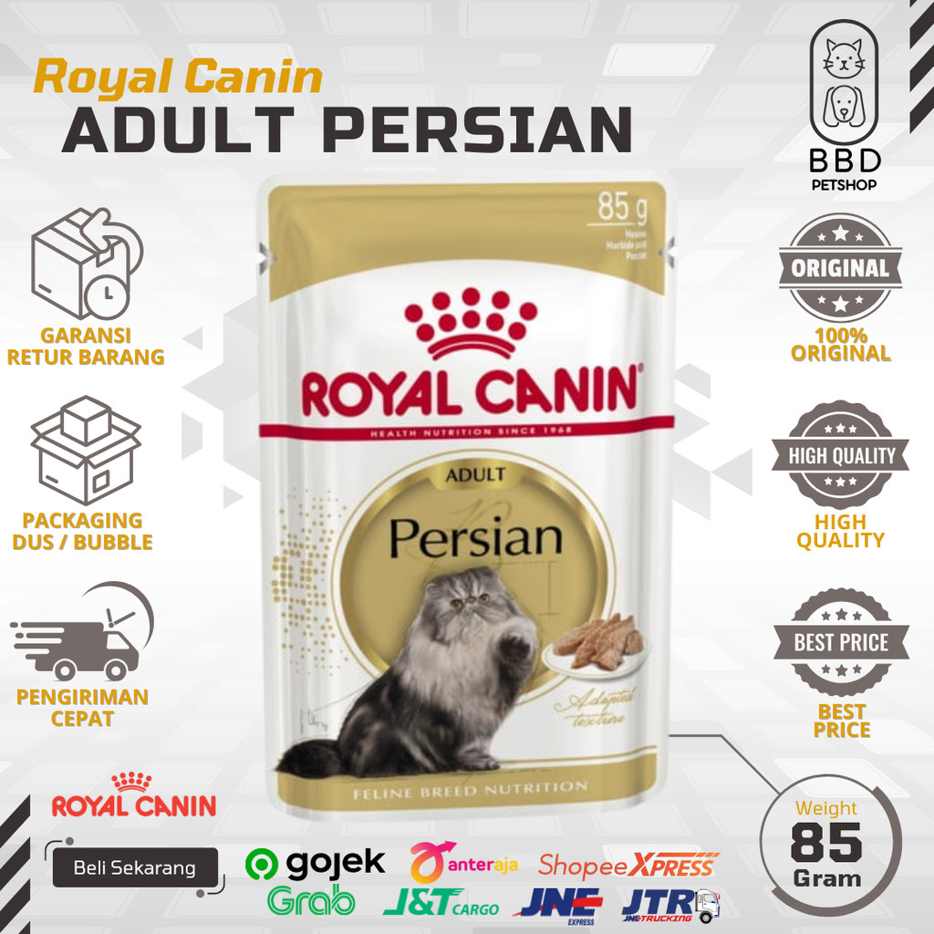 ROYAL CANIN ADULT PERSIAN WET FOOD 85GR