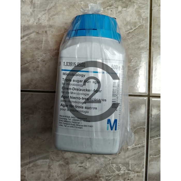 Triple Sugar Iron Agar / TSIA Slant 1 gram Merck 103915 (Repack)