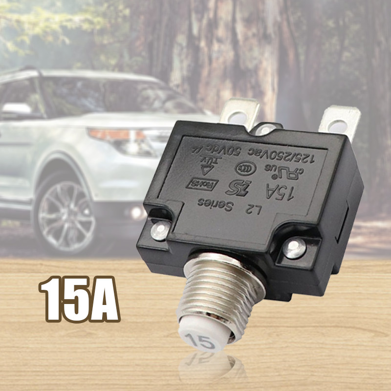 Relay Mobil Aki Sekring 15A Sekring Automatic Reset Relay Relay Mobil Aki