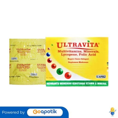 Ultravita Strip Isi 4 Kaplet