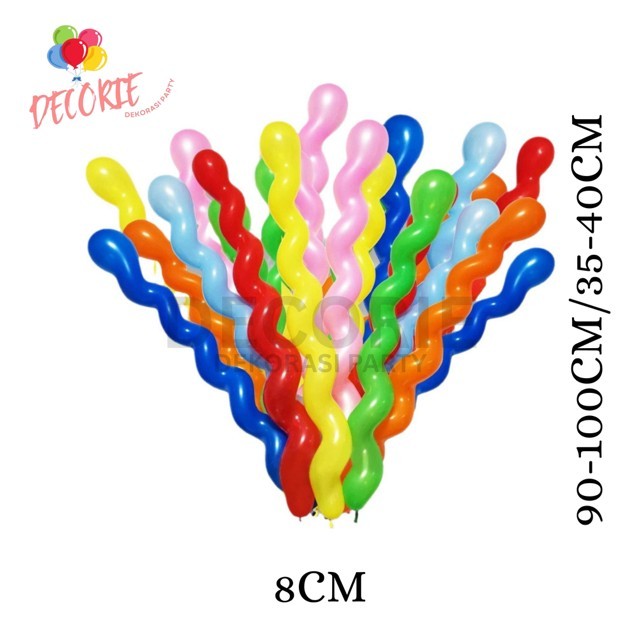 latex twist/balon latex/balon latex twist