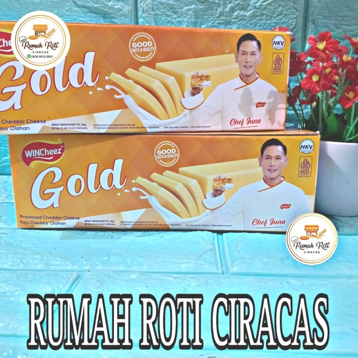 

KEJU WINCHEEZ GOLD 2KG CHEESE CHEDDAR 2 KG WIN CHEESE WINCHEESE GOLDS