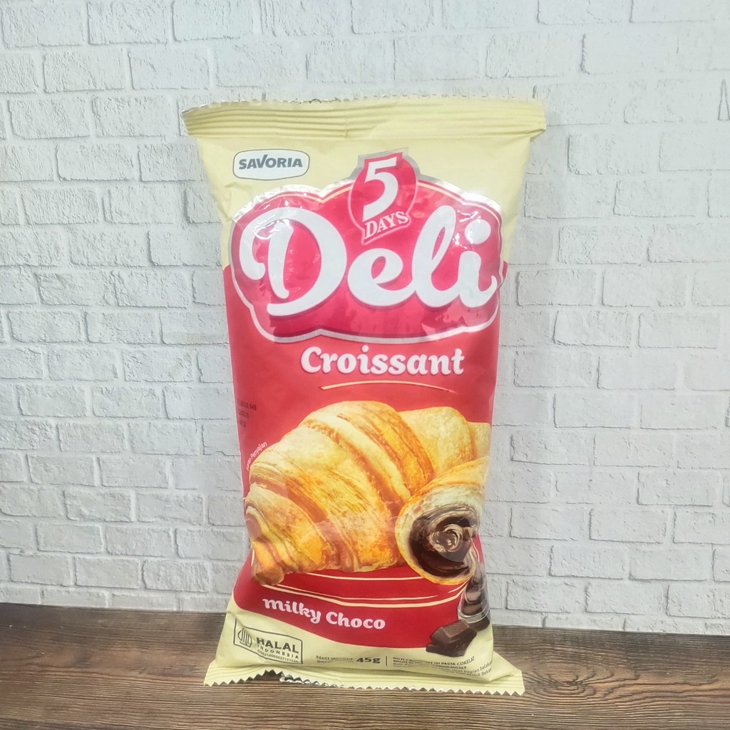 

5 DAYS DELI CROISSANT MILKY CHOCO &HAPPY BERRY 45G