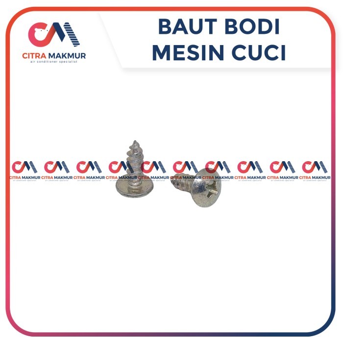 (FS) Baut Bodi Mesin Cuci 2 Tabung Body Scew Sekrup Tutup Cover AC Kulkas