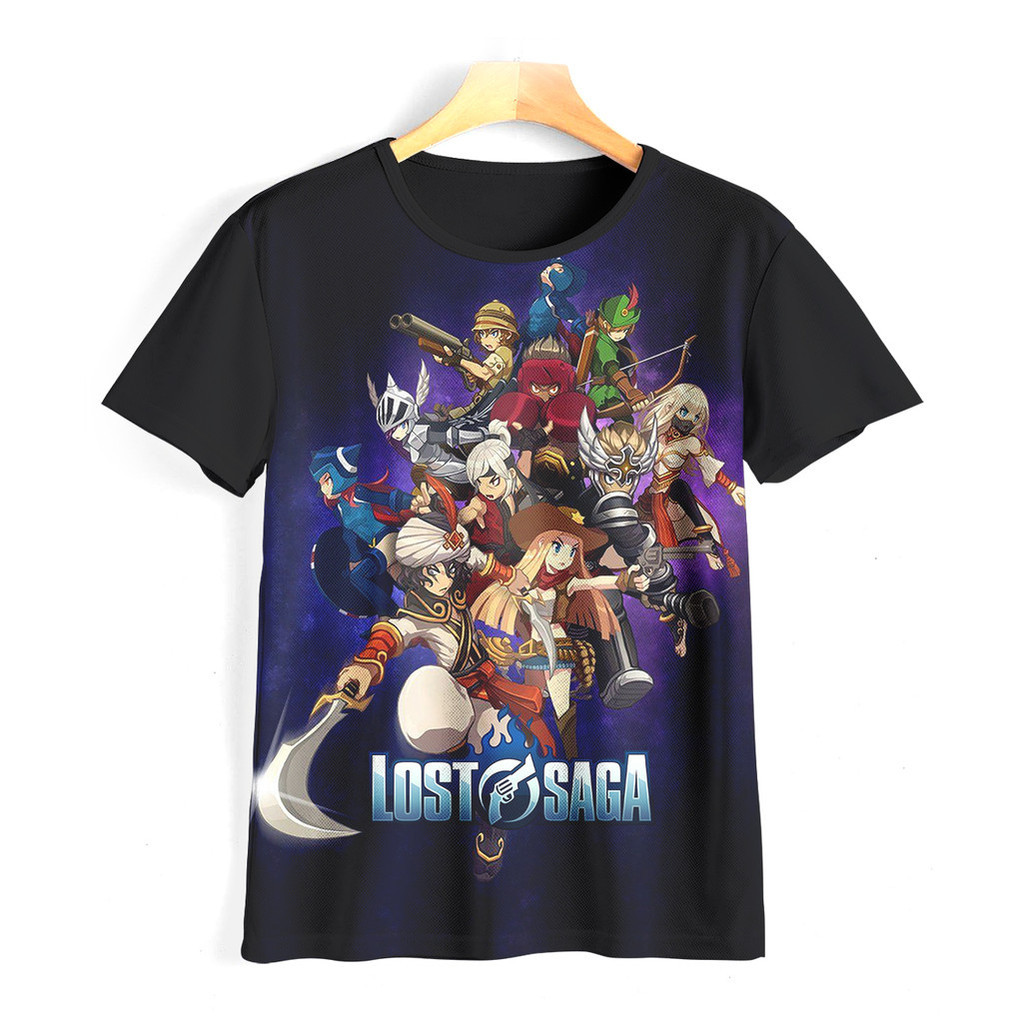 Kaos Lost Saga Keren dan Adem | Kaos Game Lost Saga Untuk Anak | 045LS005