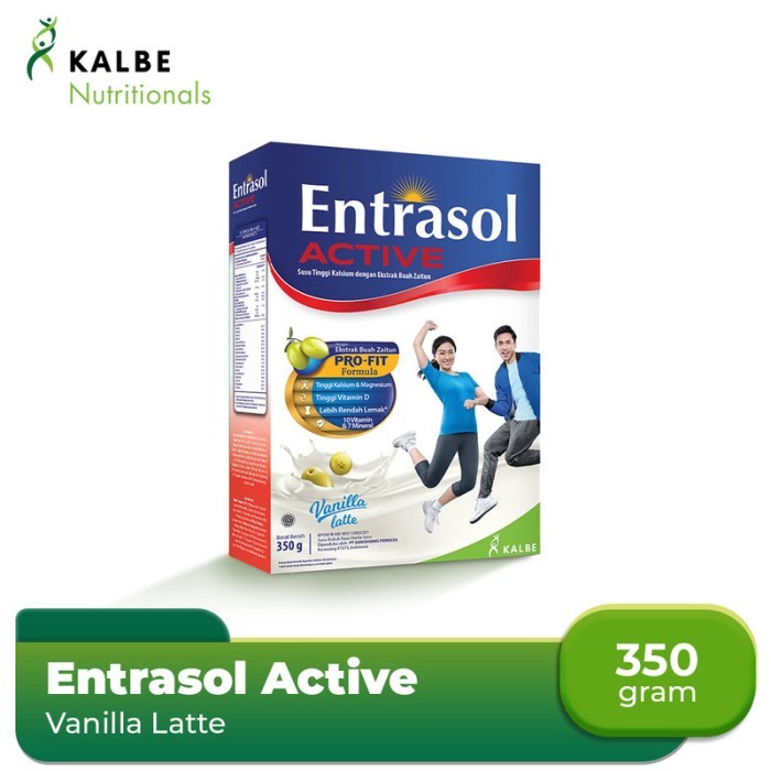 

[[Promo]]BEST SELLER Entrasol Active Vanilla Latte 340gr