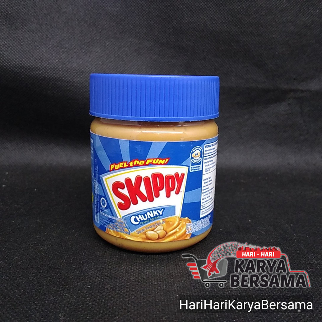 

SELAI OLESAN KACANG ROTI SARAPAN SKIPPY CHUNKY PEANUT SPREAD 170GR