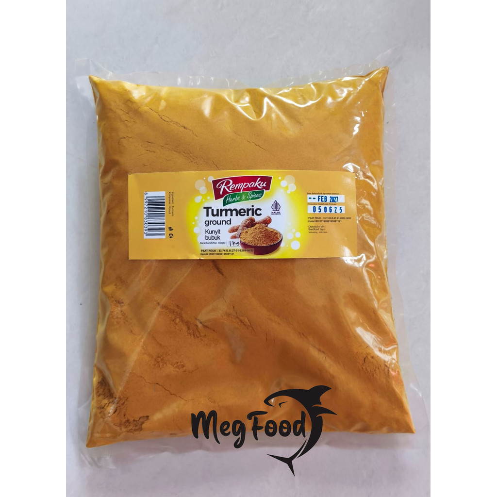 

Rempaku Turmeric Ground / Kunyit Bubuk 1 KG