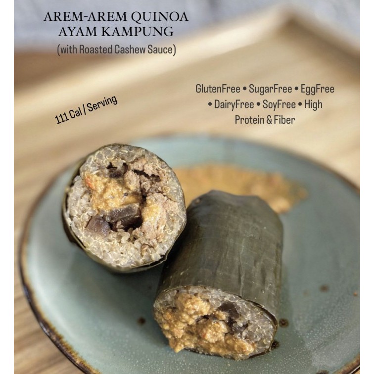 

Arem-Arem Quinoa Ayam Kampung