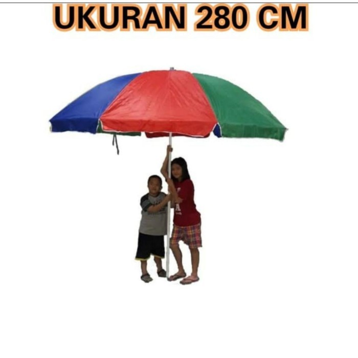 Payung Tenda / Payung Cafe / Payung Pantai Parasol 280 cm 56" - Tenda 56