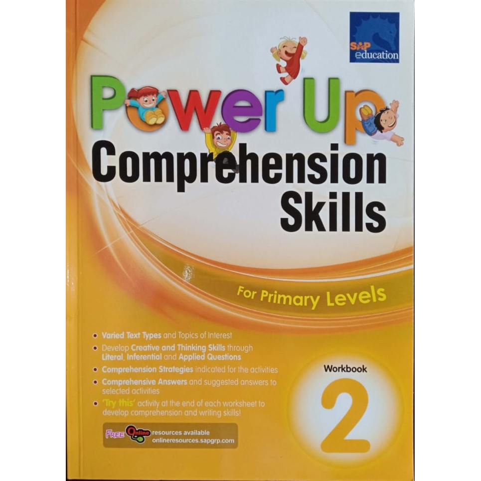

Power Up Comprehension Skills For Primary Levels - Primary 5