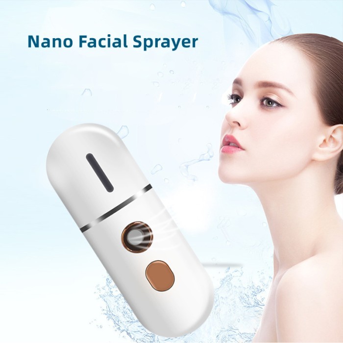 30mL Nano Spray Facial Steamer Humidifier USB Rechargeable ABS Nebulizer Beauty Instruments Moisturi