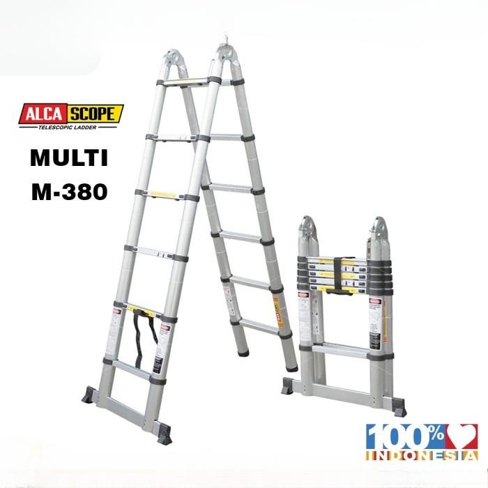 TANGGA TELESCOPIC ALCA SCOPE MULTI 380 (3,8 m)