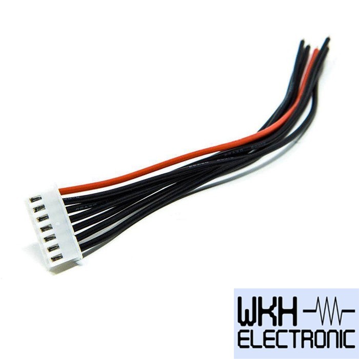 (BACA DESKRIPSI) Kabel Lipo 6S 22.2v JST-XH Lipo Balance Wire Battery Lipo Wire Socket