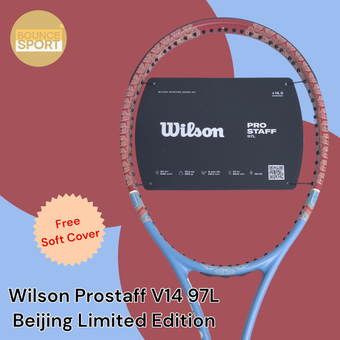 Raket Tennis Wilson Prostaff V14 97L Beijing Limited Edition 290gr