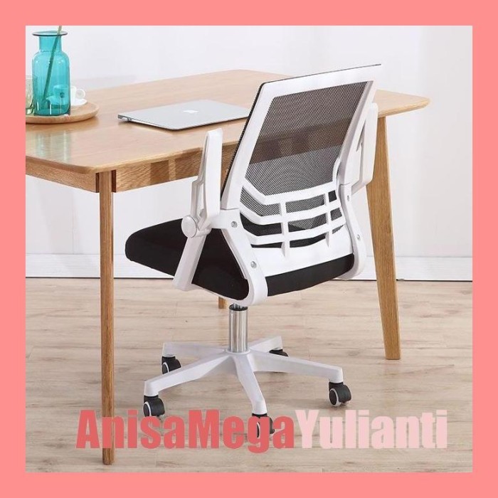 COOL77 Kursi Kantor Kursi Kerja Kursi Ergonomis Kursi Kantor Holik - Putih