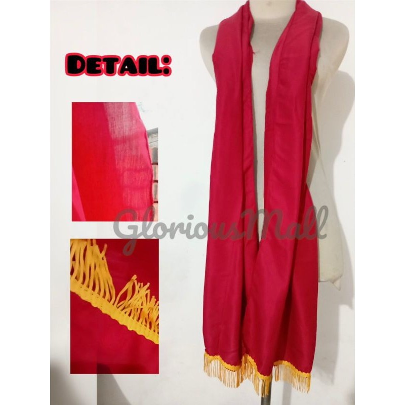 Sampur Gandrung Tari Remo Selendang Merah