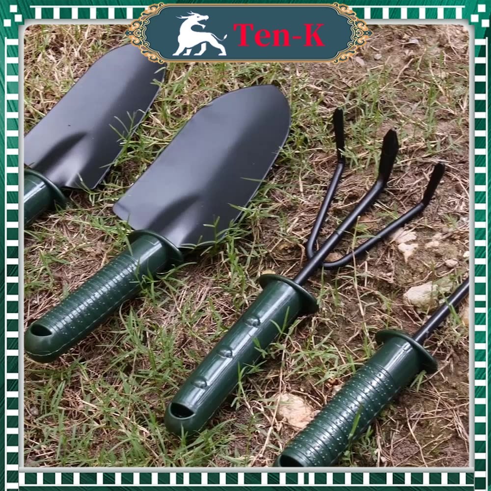Sekop Taman Mini 4 In 1 / Sekop Tanah / Sekop Berkebun / Alat Berkebun Mini Set