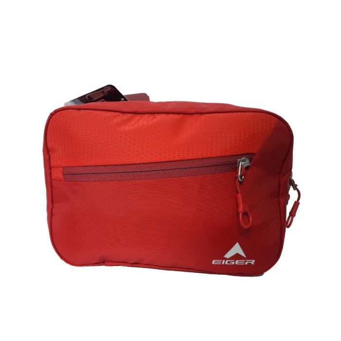 Tas Eiger 6292 Toiletry/Wash Bag Selempang/Sling/Travel/Jinjing - 6323Red