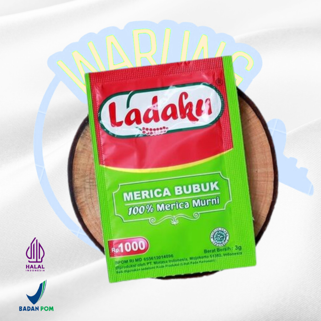 

Indonesian White Pepper Powder Per Sachet 3g Seasoning