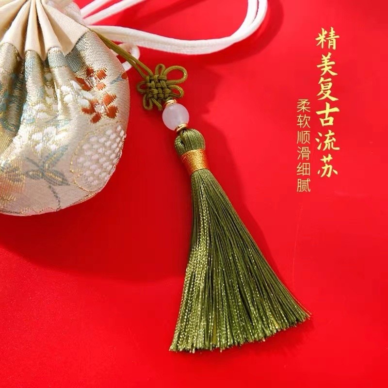 

ARFSHOP Kantong Pouch Hampers Imlek Serut Natal Bahan Velvet