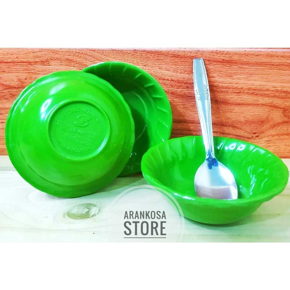 TP Turun harga 12 pcs /SATU LUSIN Mangkok Sambal Kecil Melamin - Tempat Sambal Kecil keluaran singa 