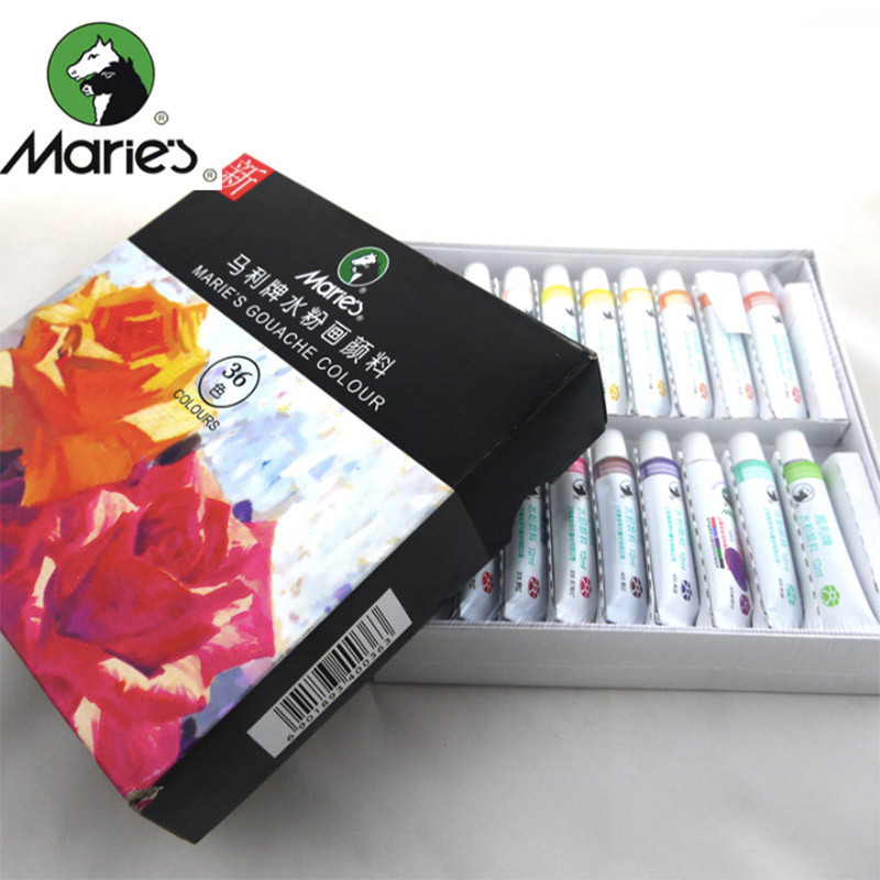 

Gouache Painting Paint Set High Quality Transparent 12ML Gouache Pigment For Artist School Student