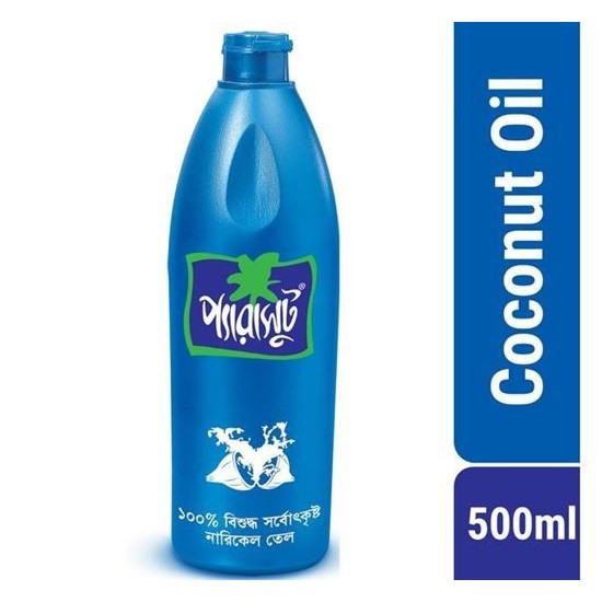 Parachute Coconut Oil 500ml / Minyak Rambut kelapa / vitamin / india