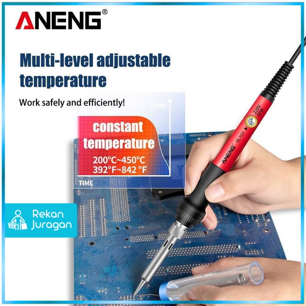 ANENG Solder Elektrik Adjustable Temperature 60W - SL101