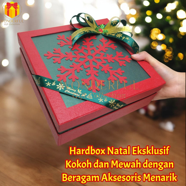 

Gift Box Natal / Christmas Hampers Hardbox / Variasi Gambar 22 x 22 x 10 NLC.112