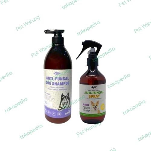 Orgo Anti Fungal Dog Shampoo 1L - Shampoo Jamur Ketombe Anjing - Shampoo 1L