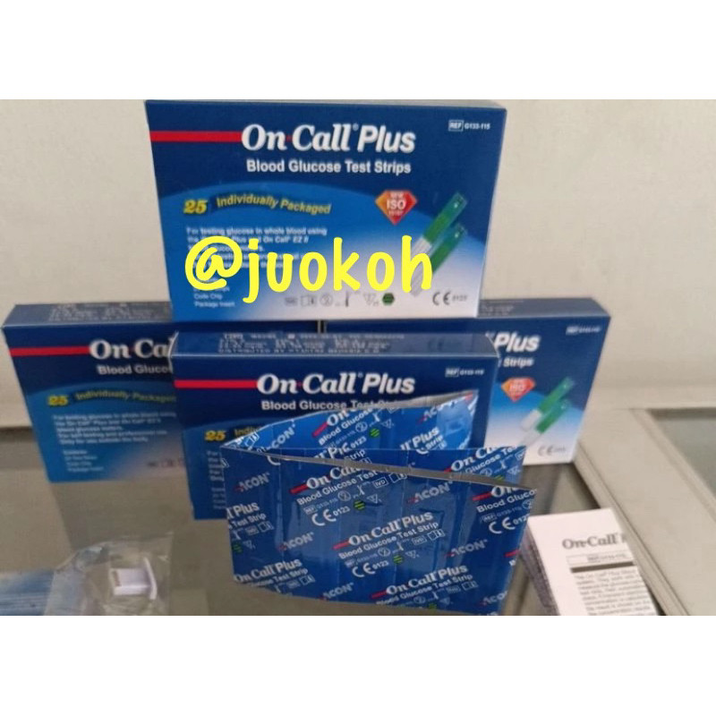 Strip Cek Gula On Call Plus Gula OnCall Plus OC Plus Gula Darah On Call EZ Gula OnCall EZ On Call Bo