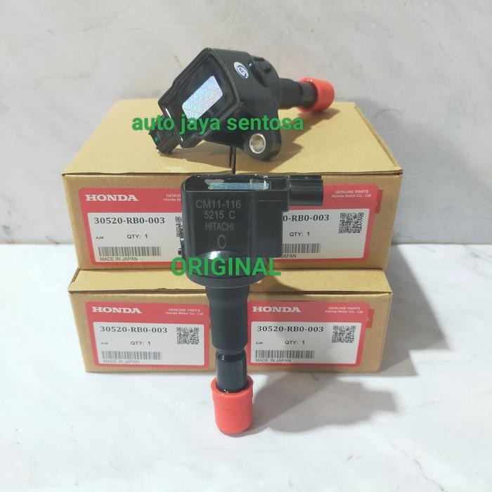 koil coil Ignition busi honda jazz rs ge8 gk5 freed city gm2 brio ori